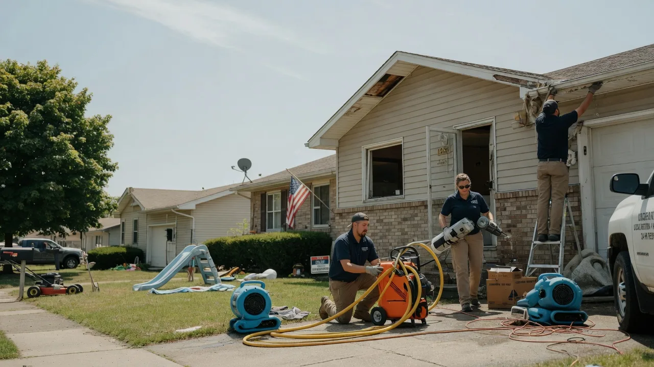 Water Damage Restoration in New Galilee, PA near me